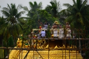 kumbabishekam Srirangam Golden vimana